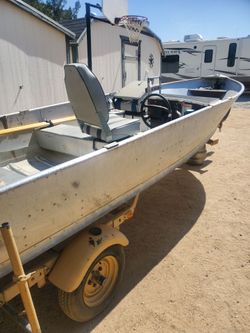 Lancha bote para pescar