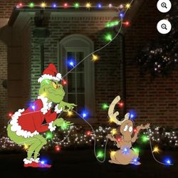 The Grinch Yard Decoration 