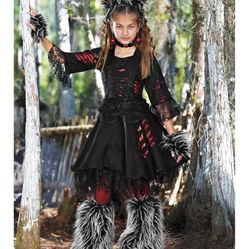 Werewolf Girl Costumes - Size 6-8