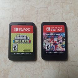 MARIO KART and MARIO DELUXE Games For Nintendo Switch