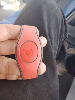 Disney band 2 solid red gray Original.$15 cash
