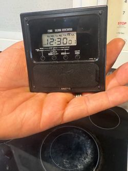 1980s Seiko Pyramid Talking Alarm Clock