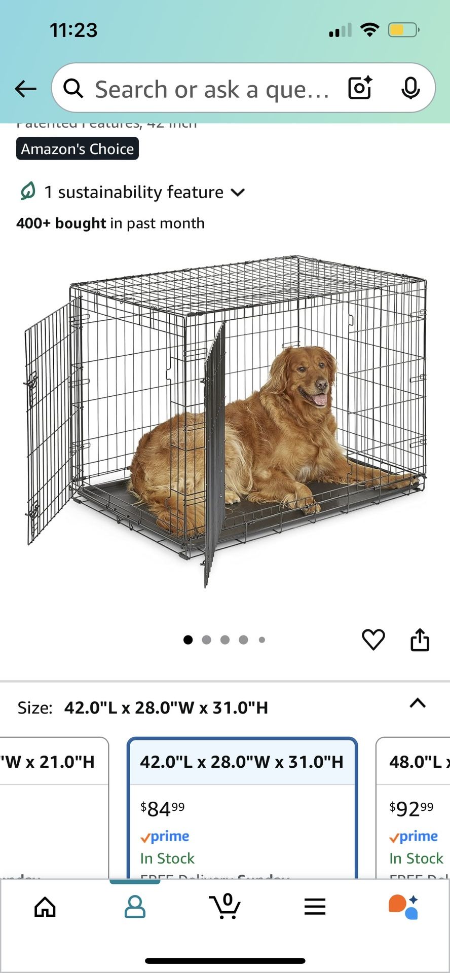 XL Dog Crate Kennel 