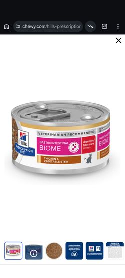 1 case Hills Biome cat food 2.9 oz