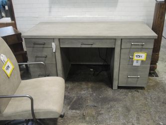 Aspen Home 66-inch Platinum Gray Double-Pedestal Executive Desk