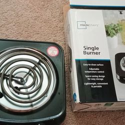 Electric Single Burner Hot Plate – Portable Stove