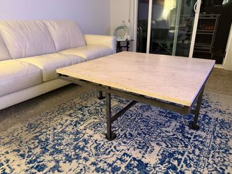 Macy’s Square Marble Coffee Table