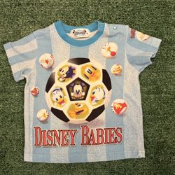 Vintage Disney Babies All Over Print Shirt 