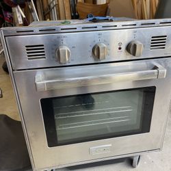 24” Inch Gas Oven - Stainless Steel 