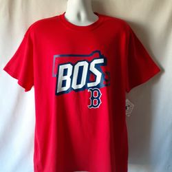 Boston Red Sox men's red short-sleeve graphic t-shirt size XL