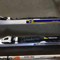 Jenex V2 aero roller skis - Nordic style with Salomon bindings and adjustable poles