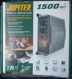 New Jupiter 1500w power inverter $60