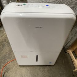 Insignia 50-Pint Dehumidifier with ENERGY STAR Certification - White