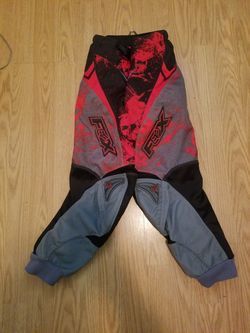 Fox motocross pants..size 10/26 youth..fits maybe 7 or 8 yrs old..like new!