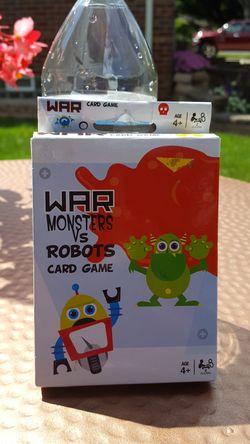 Monsters vs Robots card game