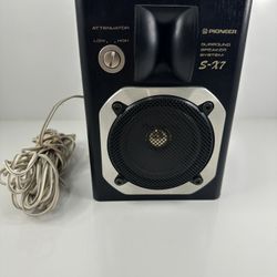 Vintage Pioneer S-X7 Surround Speaker System Single 45W 16Ω Made in Japan Tested