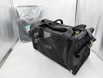 2 New Matching Sherpa Delta Deluxe Airline Pet Luggage Carriers 18 x 11 x 10.5