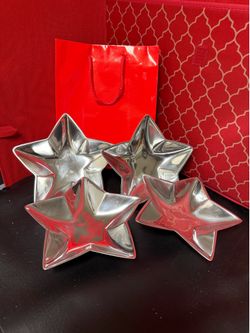 PotteryBarn Star Dishes