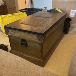 Real Wooden Chest 