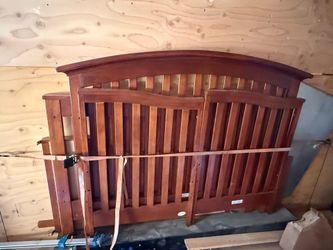 FREE . 13 year old solid crib