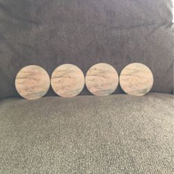 Set Of 4 Absorbent Coasters