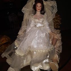 Bridal Antique Doll