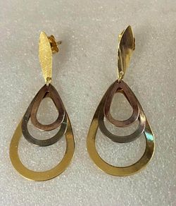 Aretes Gold Filled Joyería Antigua 