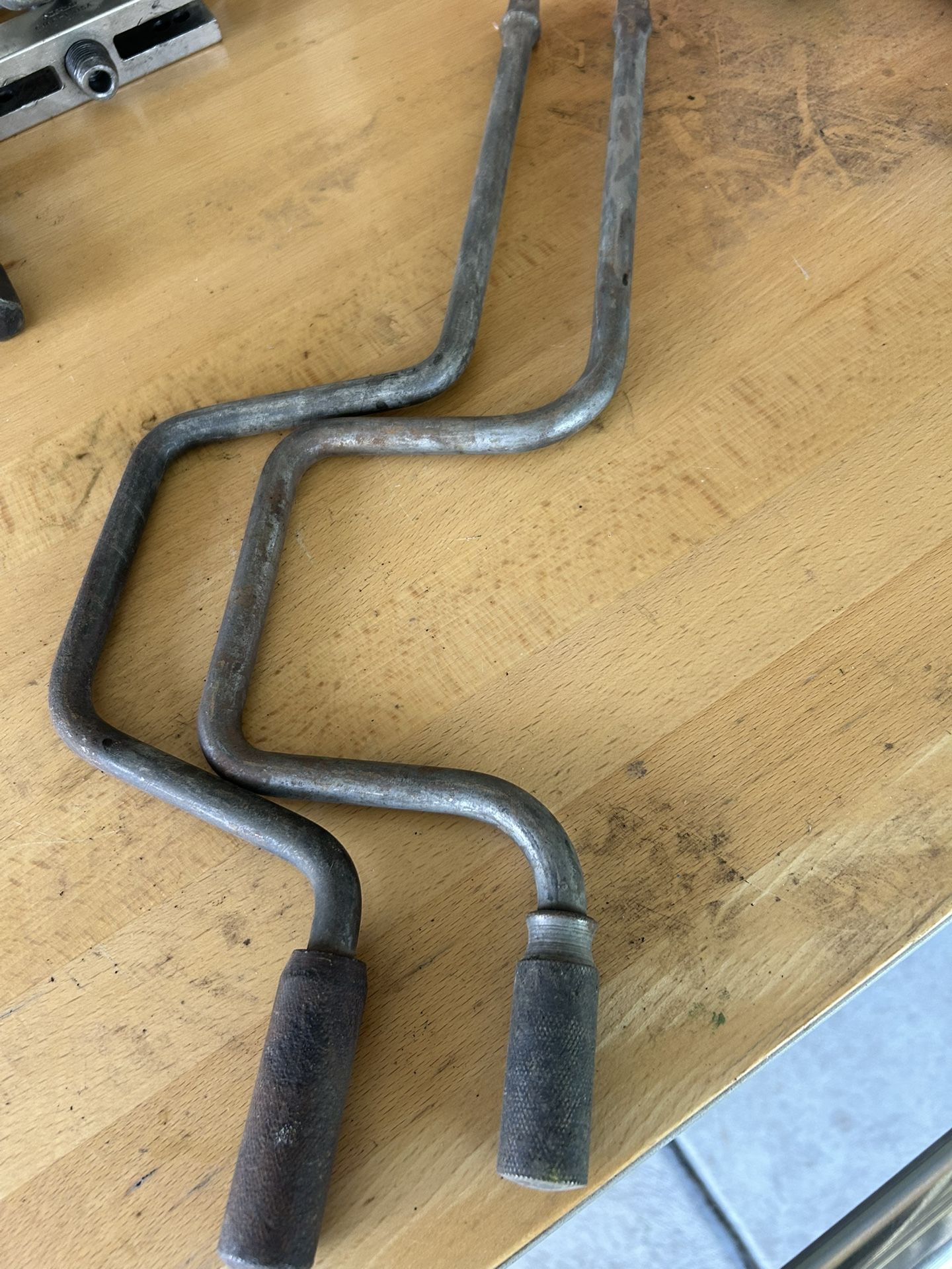 Vintage Speed wrenches, also known as speeder handles, which are hand tools designed for quickly tightening or loosening fasteners.