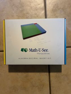 Math U See Algebra/Decimal Insert kit