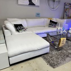 modular sofa con ottoman NUEVO la tienda se muda todo se tiene que ir
