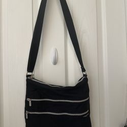 Black Baggallini Crossbody Purse Bag