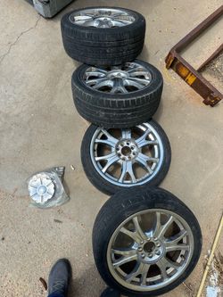 17 inch universal wheels and tires