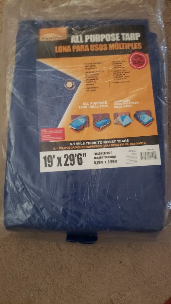 Huge Tarps 19'x29'6" For 35.00