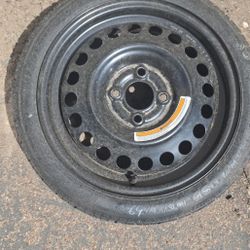 12-19 Nissan Versa Spare Tire/ Wheel