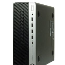 Fast HP ProDesk PC Intel Core i7 CPU 16GB RAM 512GB SSD USB C Port Windows 11 Professional 
