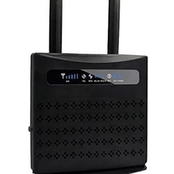 Yeacomm 4G LTE CPE Router with Sim Card Slot, 4G Wi-Fi Router with 2 RJ11 and 4 