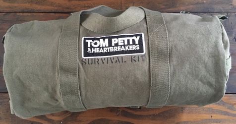 Tom Petty & the Heartbreakers Survival Kit Duffle Bag Army Bag
