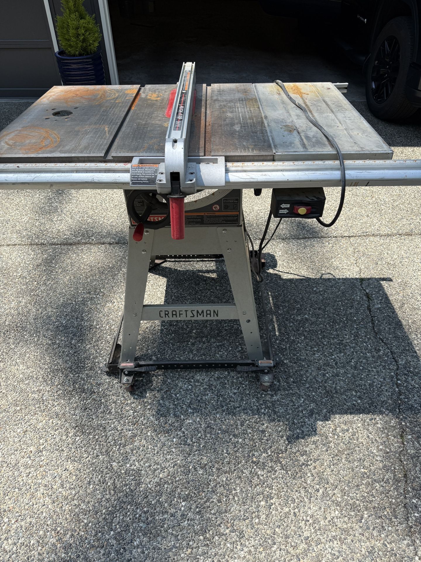Older Craftsman Table Saw