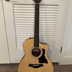 Taylor 114ce Acoustic Guitar For Sale Like New! 