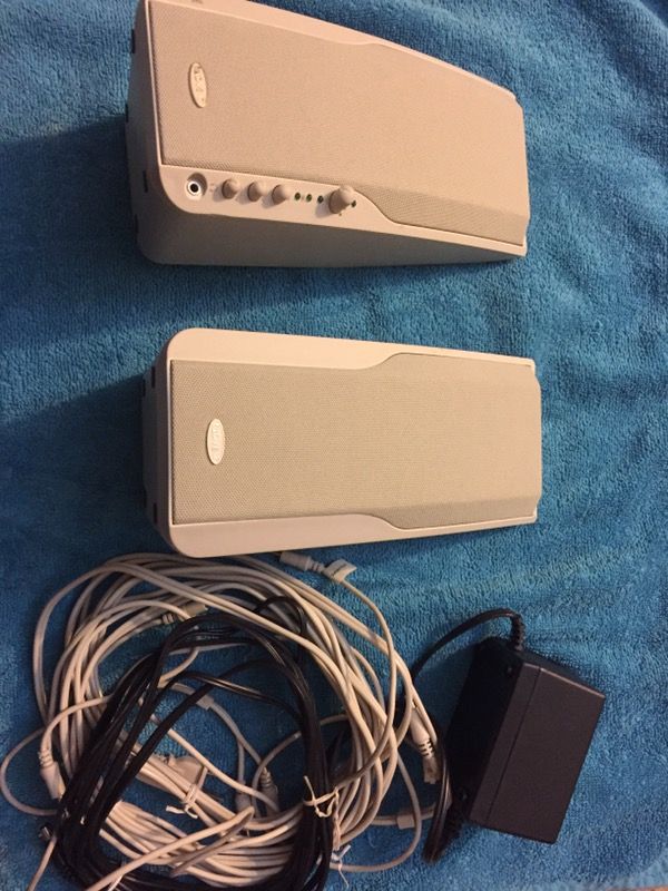 Computer speakers Advent AV390PL with wires, power supply
