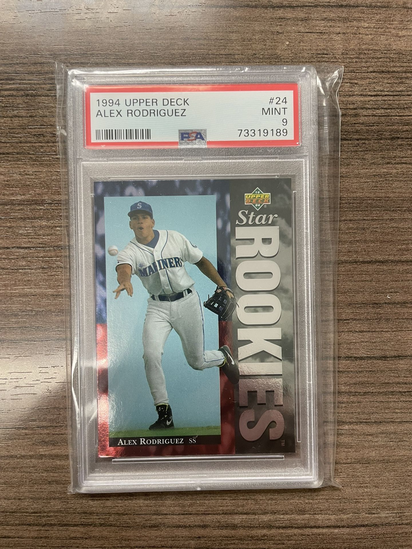 1994 Alex Rodriguez Upper Deck Mint 9 Condition