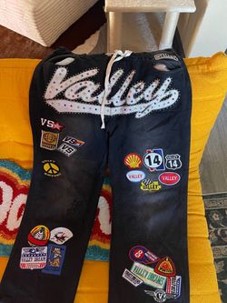 Vale Forever Black -1980s Painter Pants