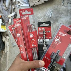 Milwaukee concrete Drill Bits 