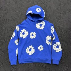 Blue Denim Tear Hoodie Medium And Large 