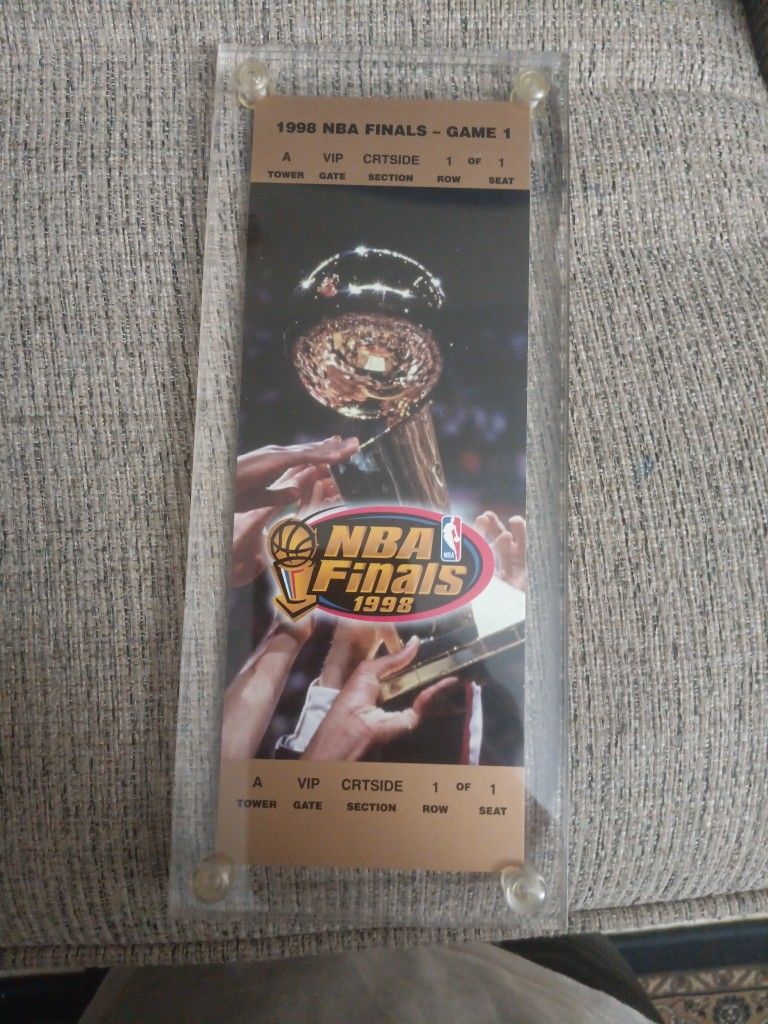 1998 NBA Finals Ticket