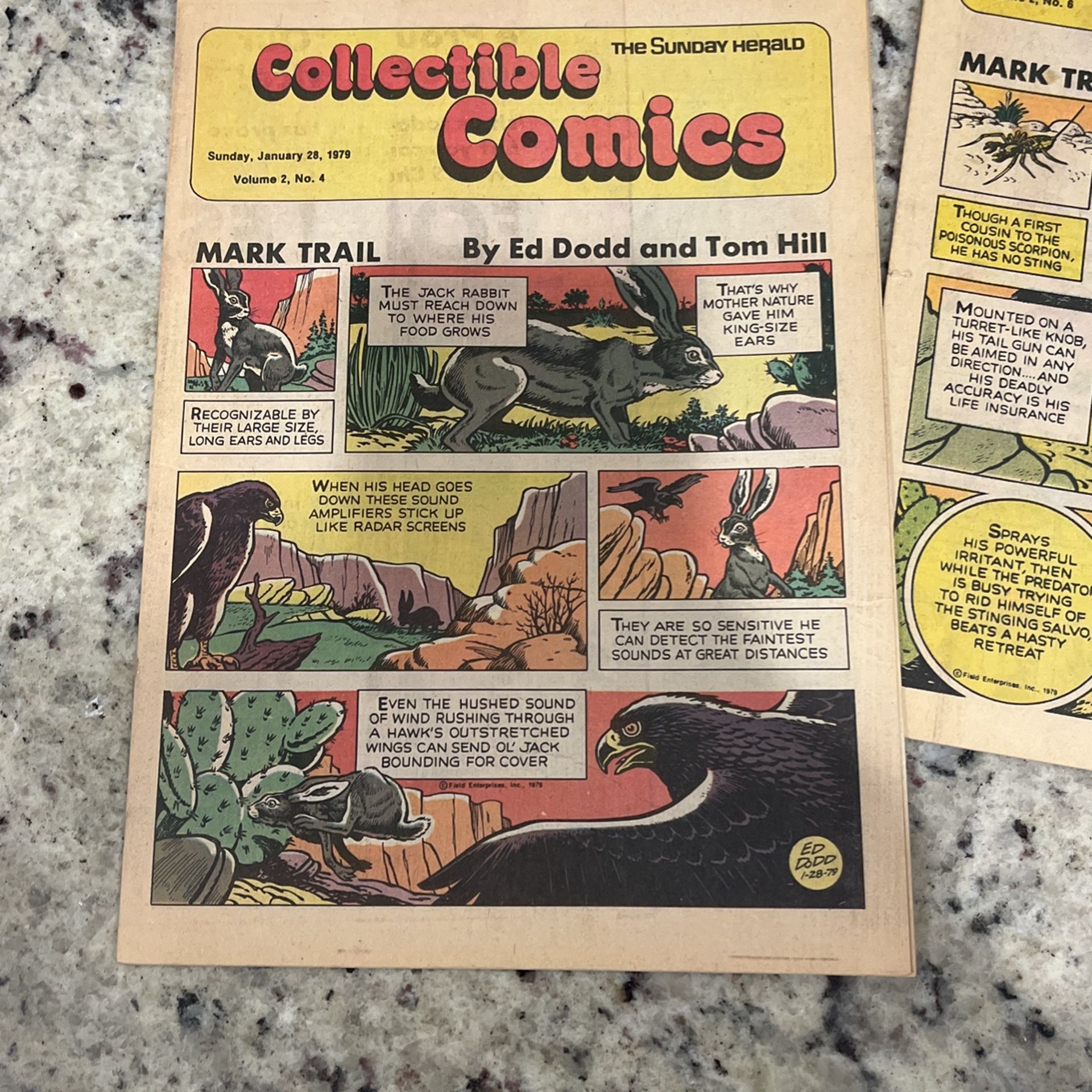 Collectible comics the Sunday, Herald