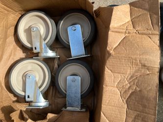 Assortment of caster wheels
