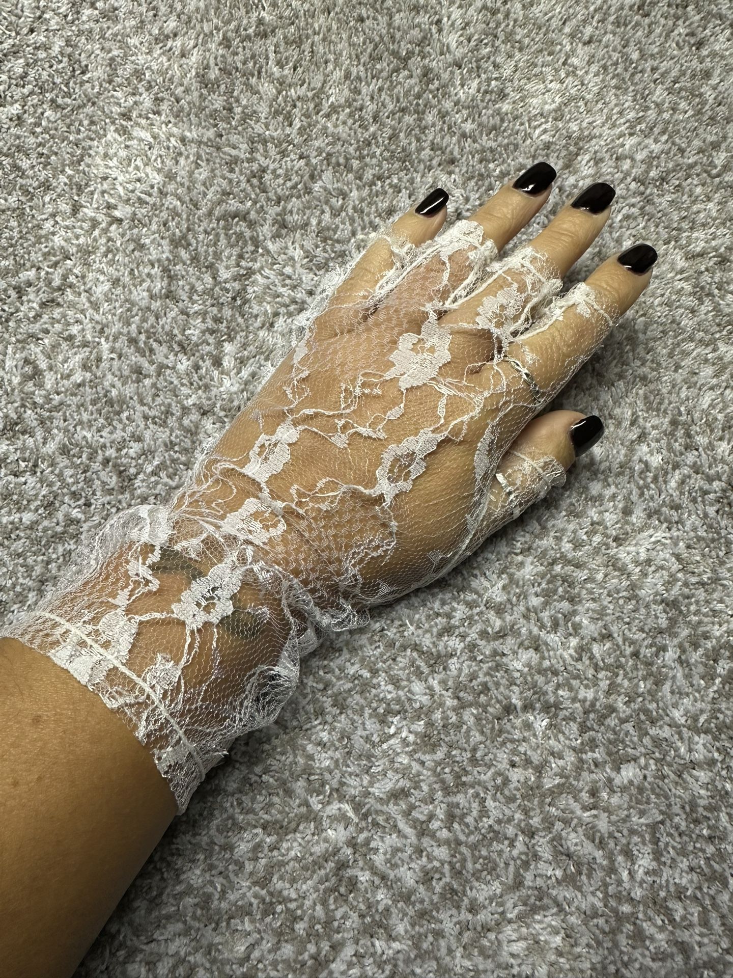 Lace Gloves. Good For Costume