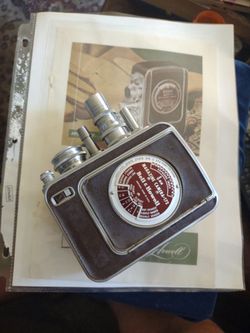 Vintage and how Fillmore 8 movie camera twin lens turret excellent condition with accessories