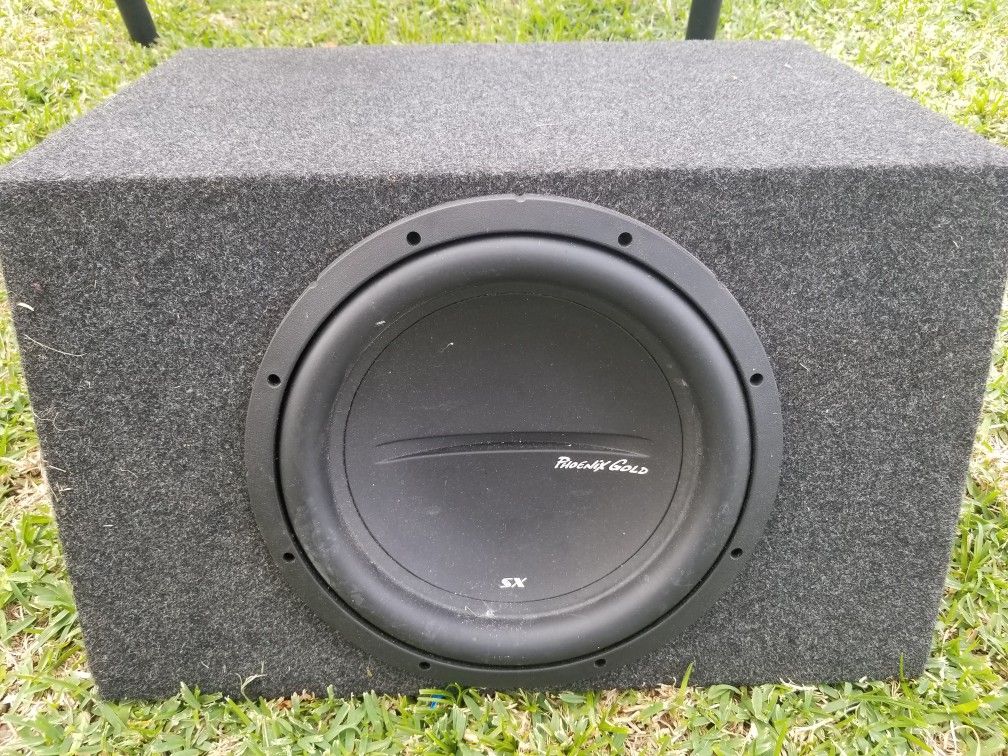 Phoenix Gold Sx 12" Subwoofer